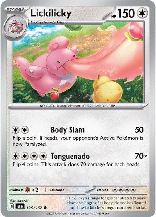 Lickilicky (125/162) [Scarlet & Violet: Temporal Forces] | Exor Games Bridgewater