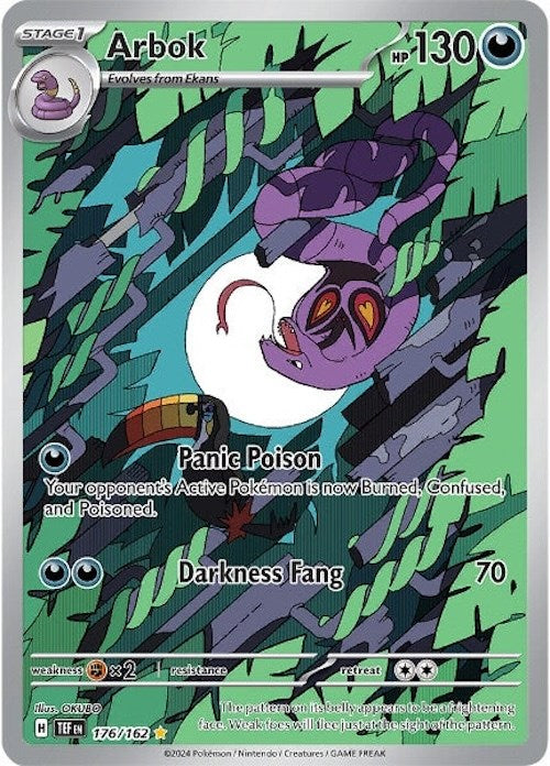 Arbok (176/162) [Scarlet & Violet: Temporal Forces] | Exor Games Bridgewater