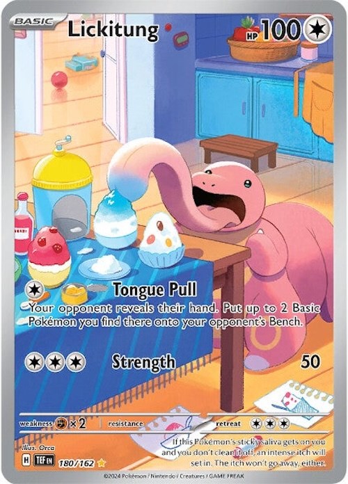 Lickitung (180/162) [Scarlet & Violet: Temporal Forces] | Exor Games Bridgewater