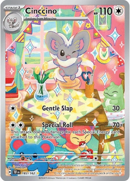 Cinccino (183/162) [Scarlet & Violet: Temporal Forces] | Exor Games Bridgewater