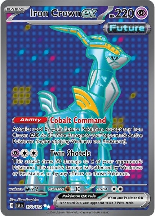 Iron Crown ex (191/162) [Scarlet & Violet: Temporal Forces] | Exor Games Bridgewater