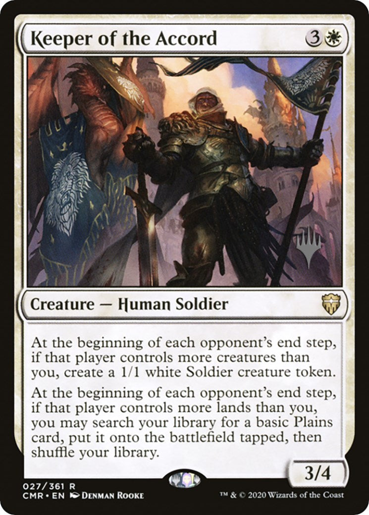 Keeper of the Accord (Promo Pack) [Murders at Karlov Manor Promos] | Exor Games Bridgewater