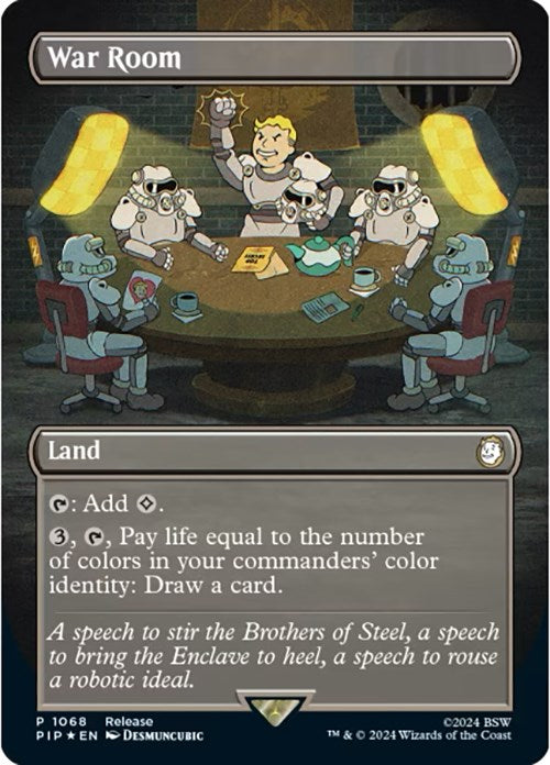 War Room (Borderless) [Fallout Promos] | Exor Games Bridgewater