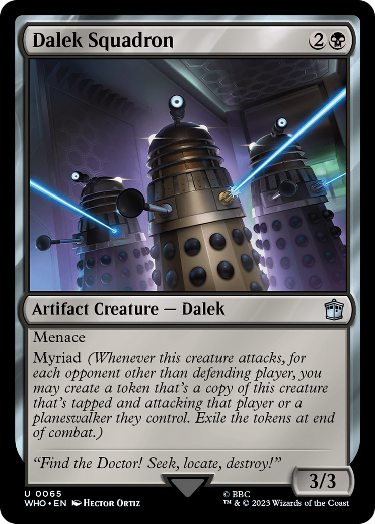 Dalek Squadron [Doctor Who] | Exor Games Bridgewater