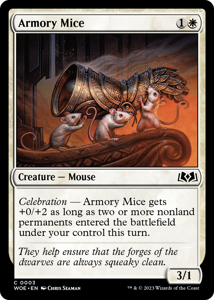 Armory Mice [Wilds of Eldraine] | Exor Games Bridgewater