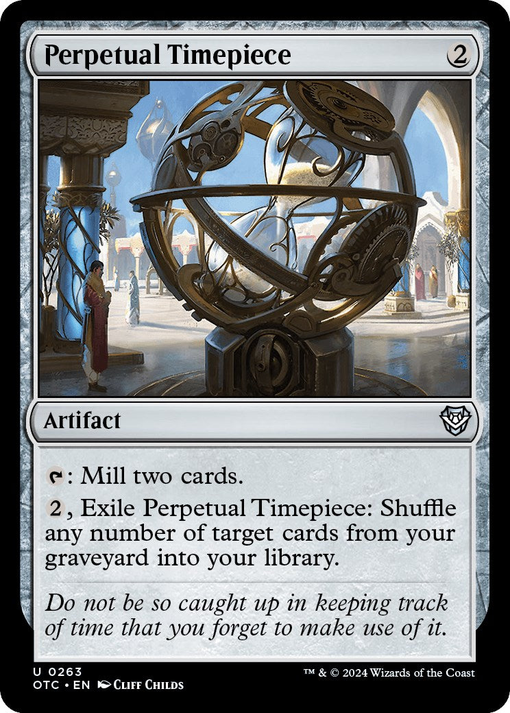 Perpetual Timepiece [Outlaws of Thunder Junction Commander] | Exor Games Bridgewater