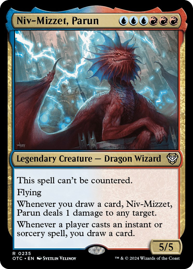 Niv-Mizzet, Parun [Outlaws of Thunder Junction Commander] | Exor Games Bridgewater