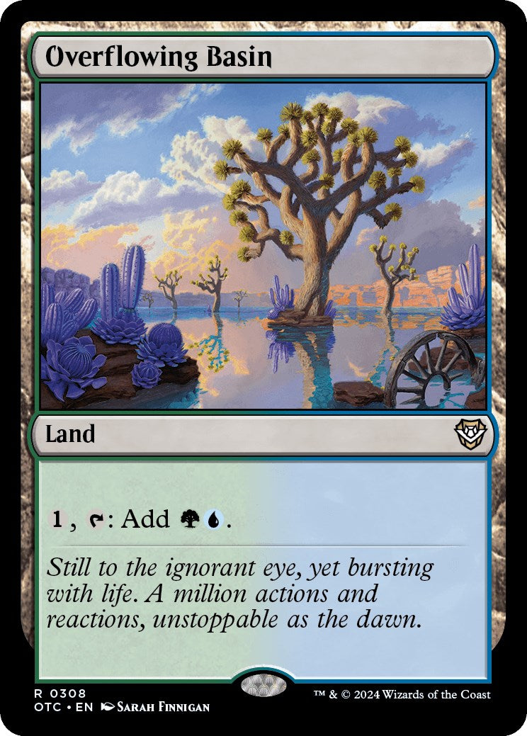 Overflowing Basin [Outlaws of Thunder Junction Commander] | Exor Games Bridgewater