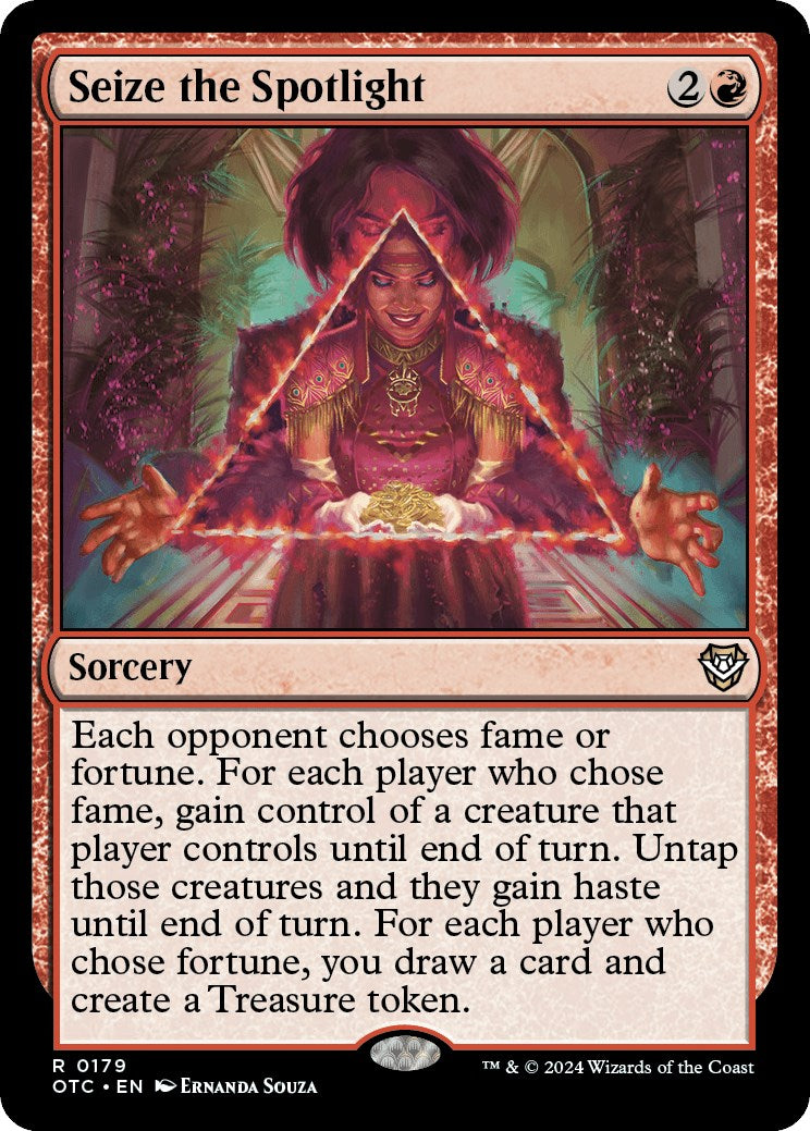 Seize the Spotlight [Outlaws of Thunder Junction Commander] | Exor Games Bridgewater