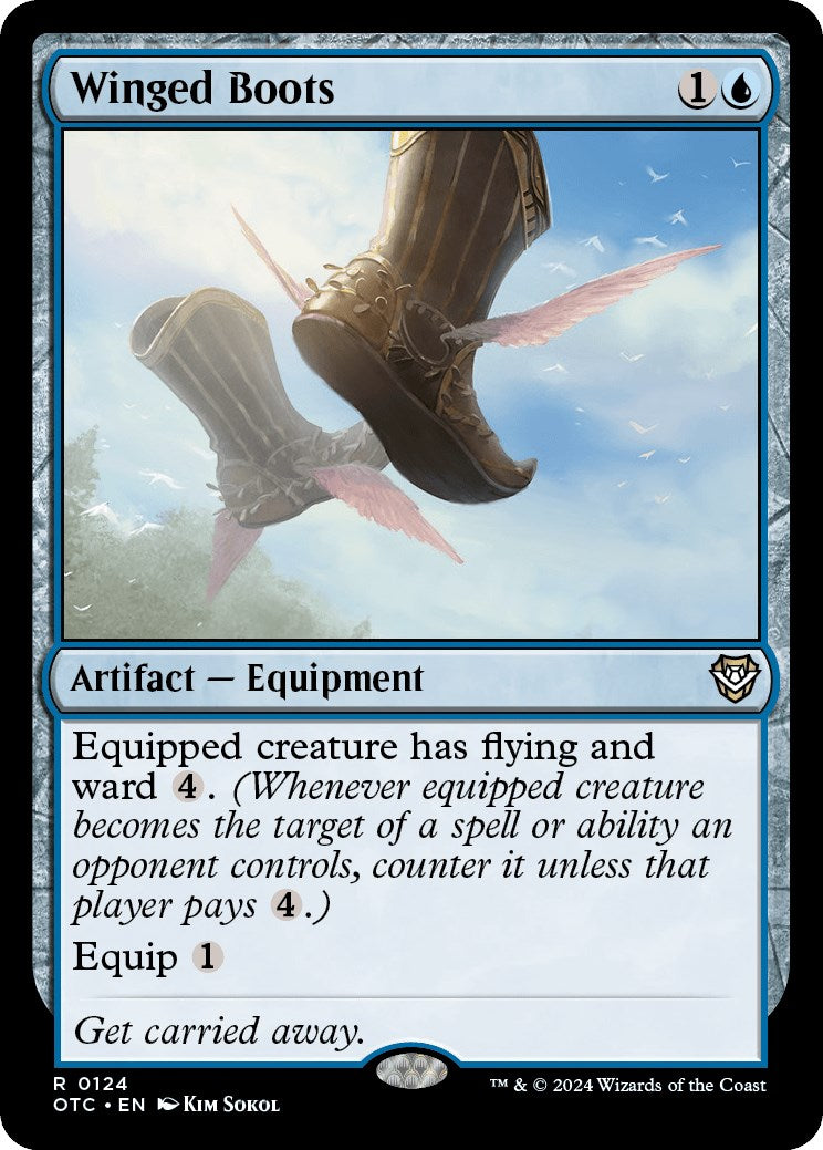 Winged Boots [Outlaws of Thunder Junction Commander] | Exor Games Bridgewater