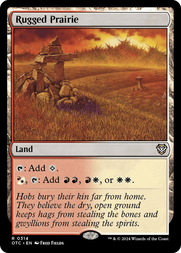 Rugged Prairie [Outlaws of Thunder Junction Commander] | Exor Games Bridgewater
