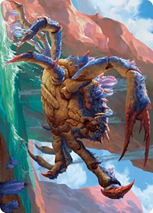 Canyon Crab Art Card [Outlaws of Thunder Junction Art Series] | Exor Games Bridgewater