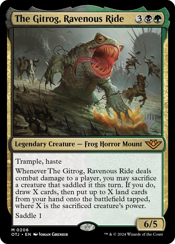 The Gitrog, Ravenous Ride (Promo Pack) [Outlaws of Thunder Junction Promos] | Exor Games Bridgewater