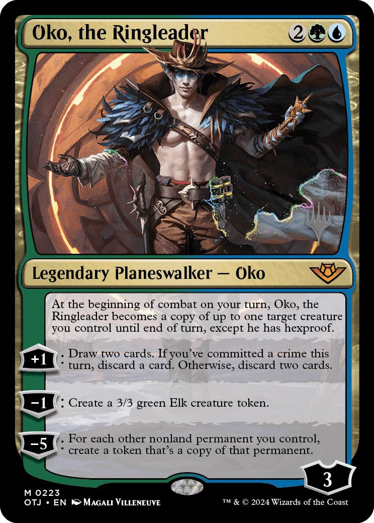 Oko, the Ringleader (Promo Pack) [Outlaws of Thunder Junction Promos] | Exor Games Bridgewater