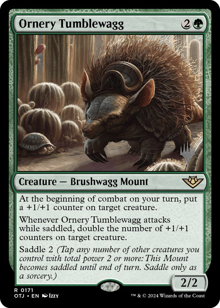 Ornery Tumblewagg (Promo Pack) [Outlaws of Thunder Junction Promos] | Exor Games Bridgewater