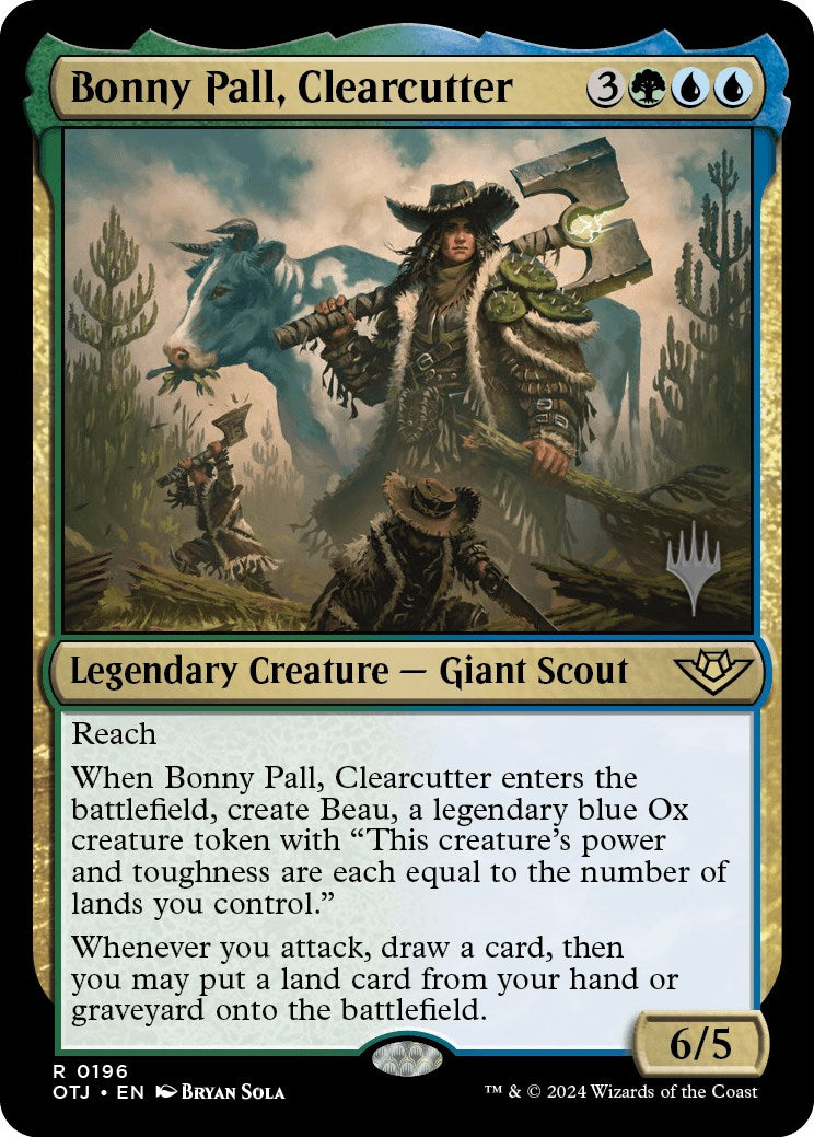 Bonny Pall, Clearcutter (Promo Pack) [Outlaws of Thunder Junction Promos] | Exor Games Bridgewater