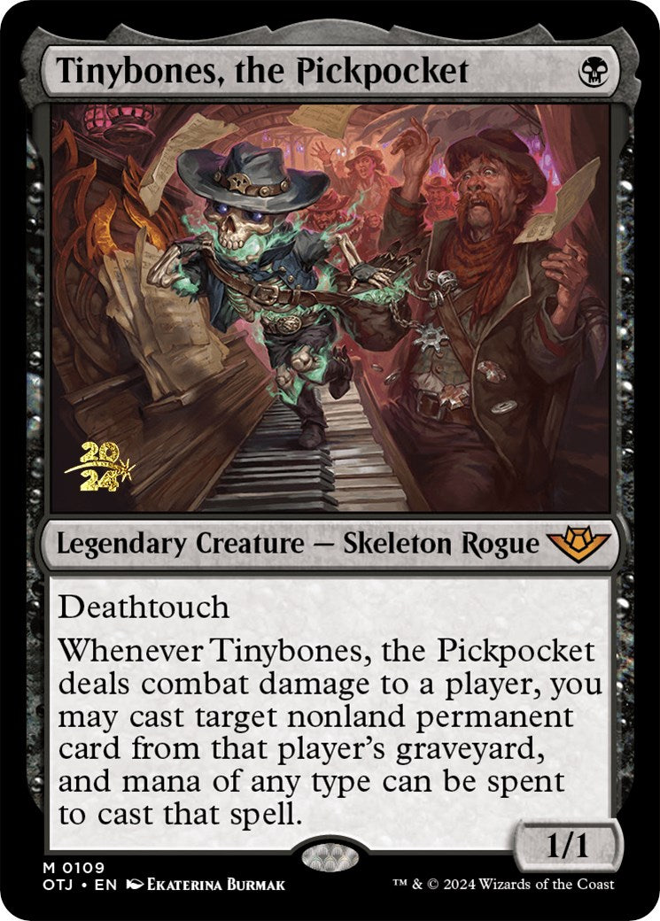 Tinybones, the Pickpocket [Outlaws of Thunder Junction Prerelease Promos] | Exor Games Bridgewater