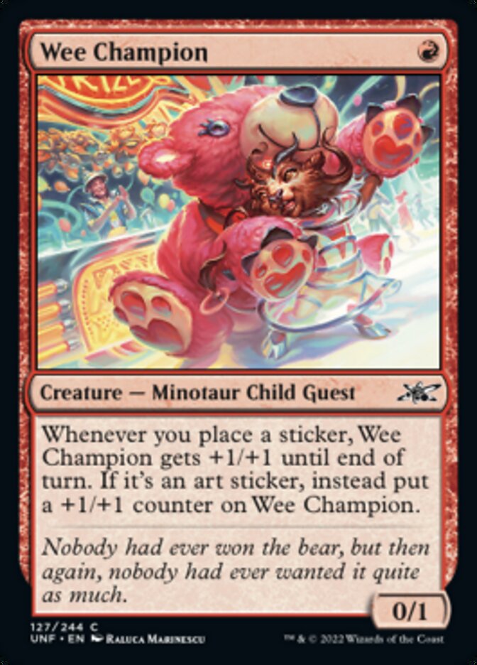 Wee Champion [Unfinity] | Exor Games Bridgewater