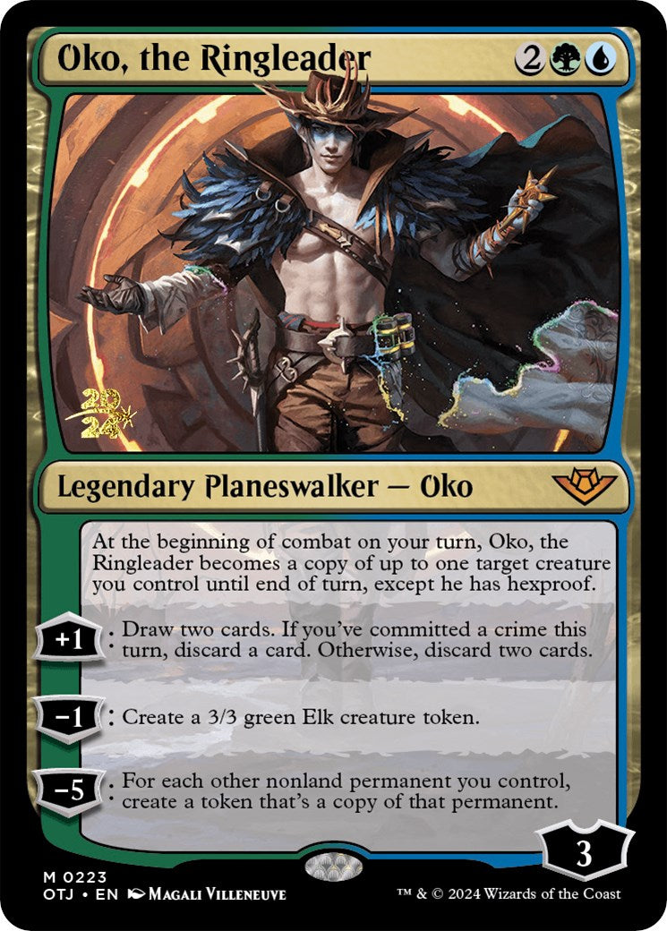 Oko, the Ringleader [Outlaws of Thunder Junction Prerelease Promos] | Exor Games Bridgewater