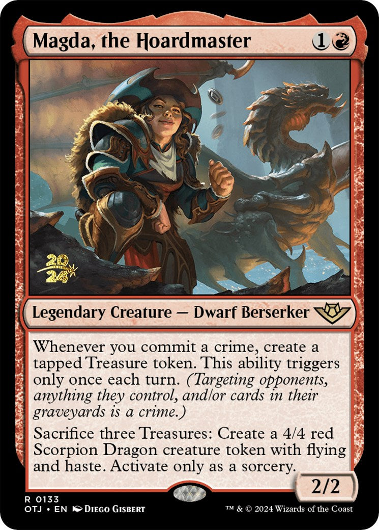 Magda, the Hoardmaster [Outlaws of Thunder Junction Prerelease Promos] | Exor Games Bridgewater