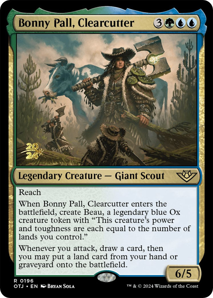 Bonny Pall, Clearcutter [Outlaws of Thunder Junction Prerelease Promos] | Exor Games Bridgewater