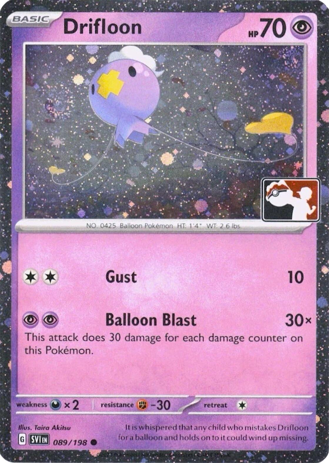 Drifloon (089/198) [Prize Pack Series Four] | Exor Games Bridgewater