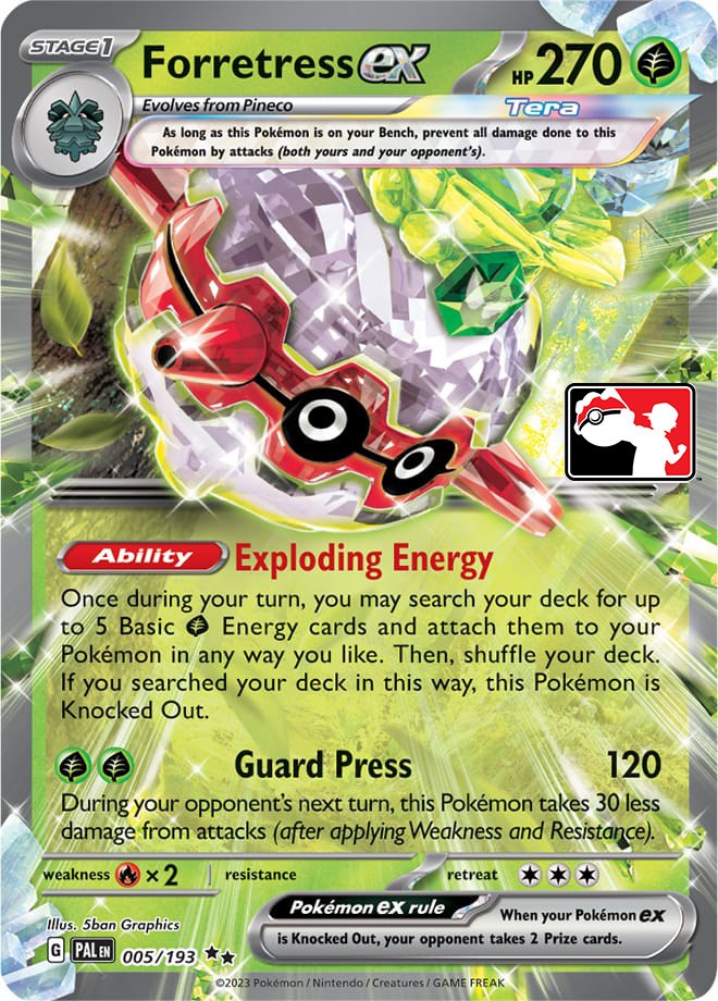 Forretress ex (005/193) [Prize Pack Series Four] | Exor Games Bridgewater