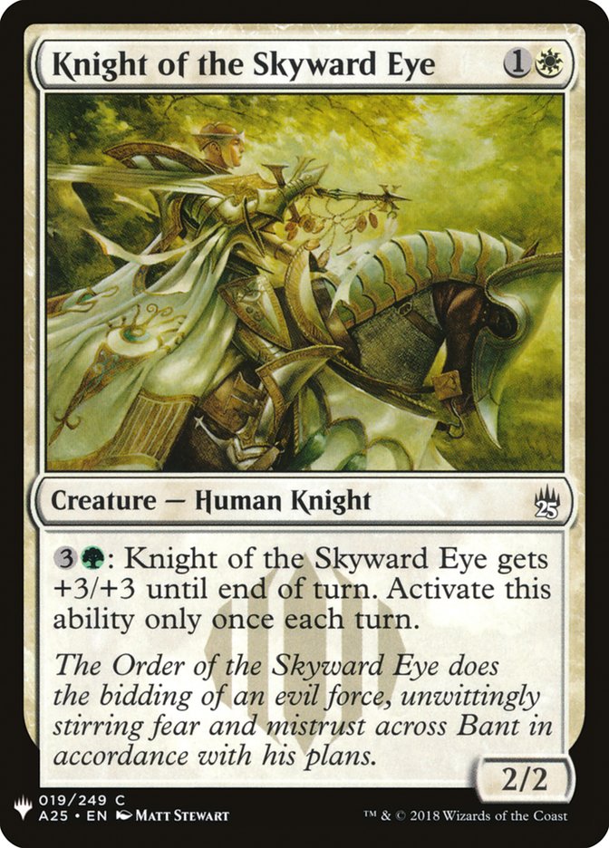 Knight of the Skyward Eye [Mystery Booster] | Exor Games Bridgewater