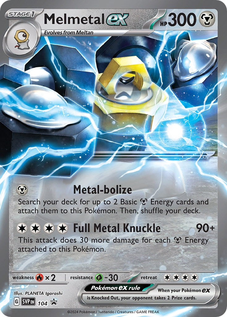 Melmetal ex (104) [Scarlet & Violet: Black Star Promos] | Exor Games Bridgewater