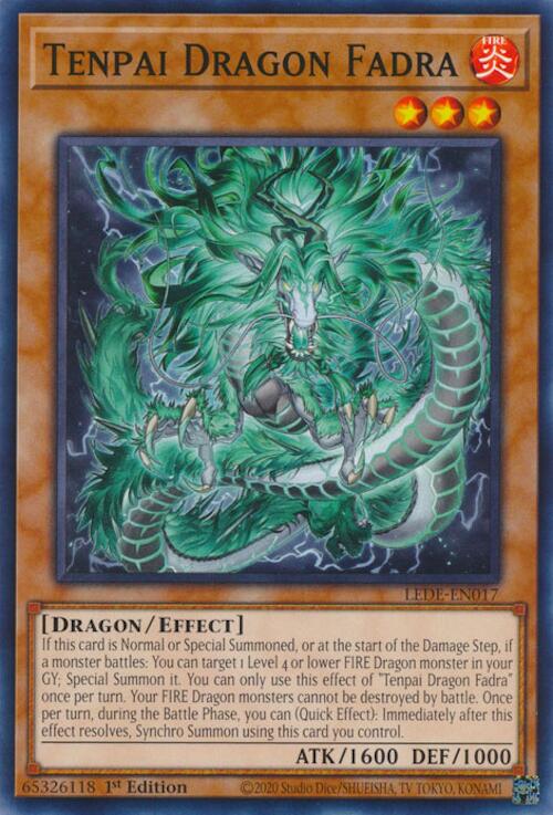 Tenpai Dragon Fadra [LEDE-EN017] Common | Exor Games Bridgewater