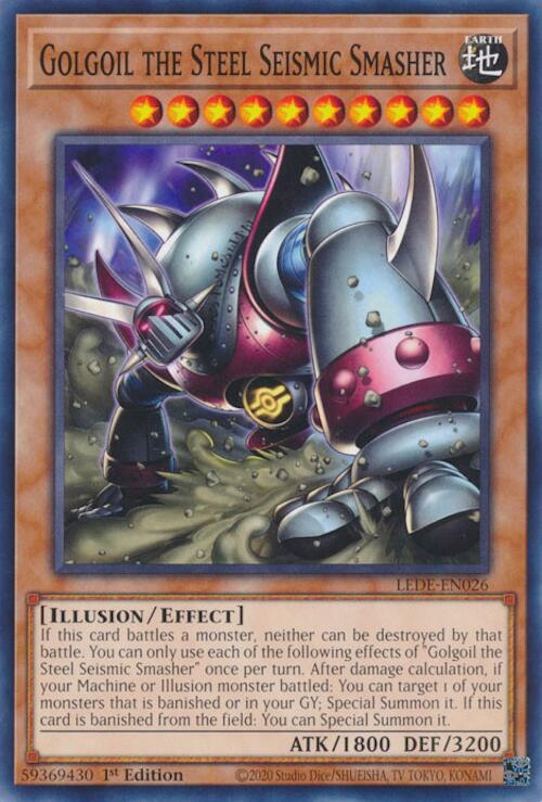 Golgoil the Steel Seismic Smasher [LEDE-EN026] Common | Exor Games Bridgewater