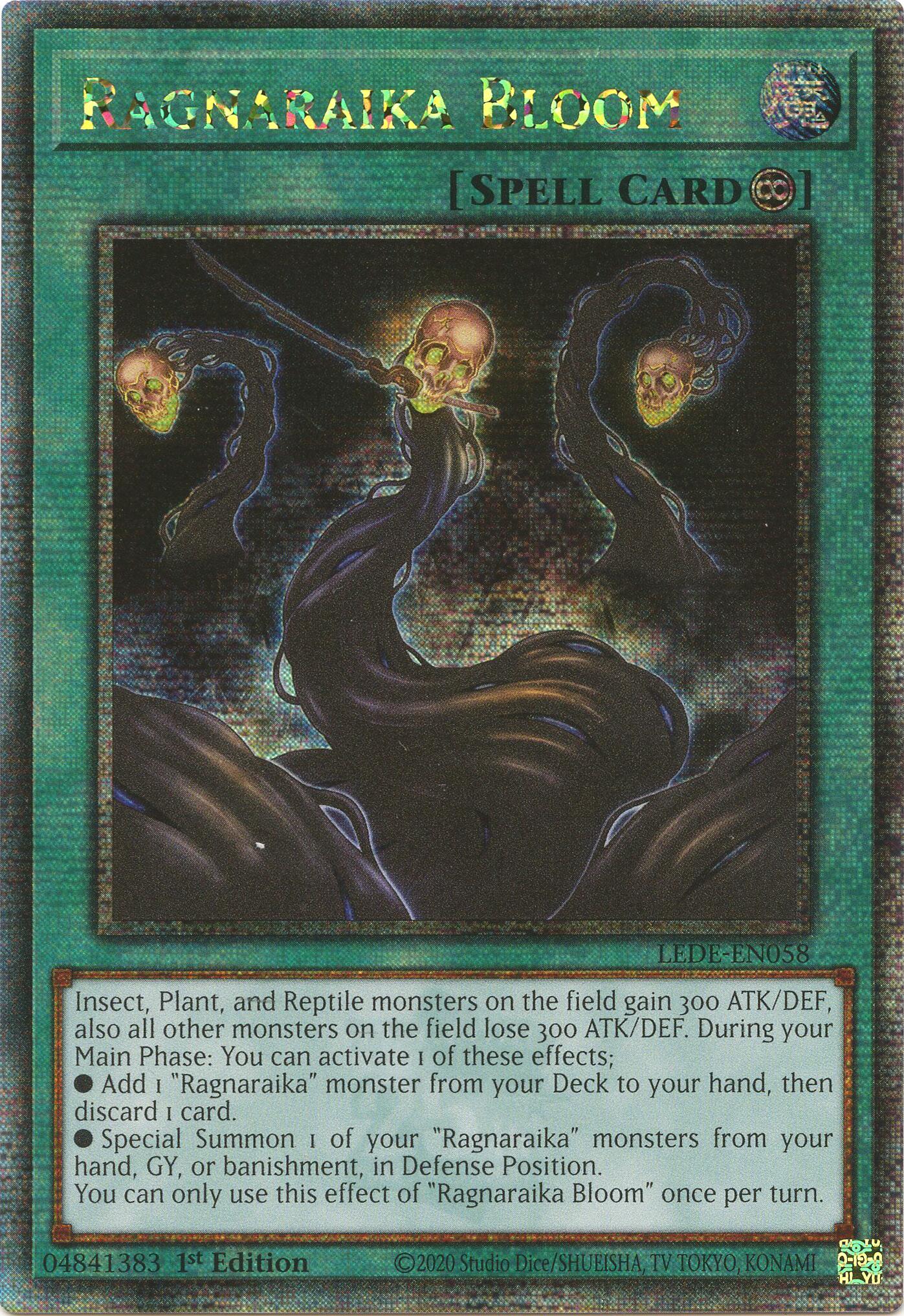 Ragnaraika Bloom (Quarter Century Secret Rare) [LEDE-EN058] Quarter Century Secret Rare | Exor Games Bridgewater