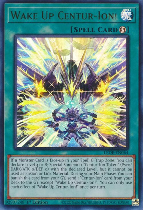 Wake Up Centur-Ion! [LEDE-EN064] Ultra Rare | Exor Games Bridgewater