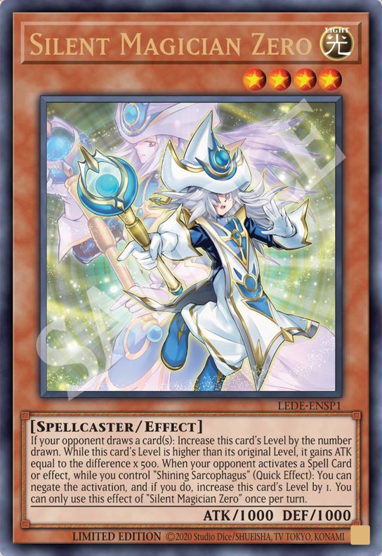 Silent Magician Zero [LEDE-ENSP1] Ultra Rare | Exor Games Bridgewater