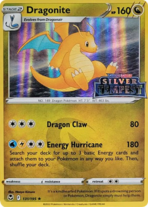 Dragonite (131/195) (Silver Tempest Stamped) [Sword & Shield: Silver Tempest] | Exor Games Bridgewater