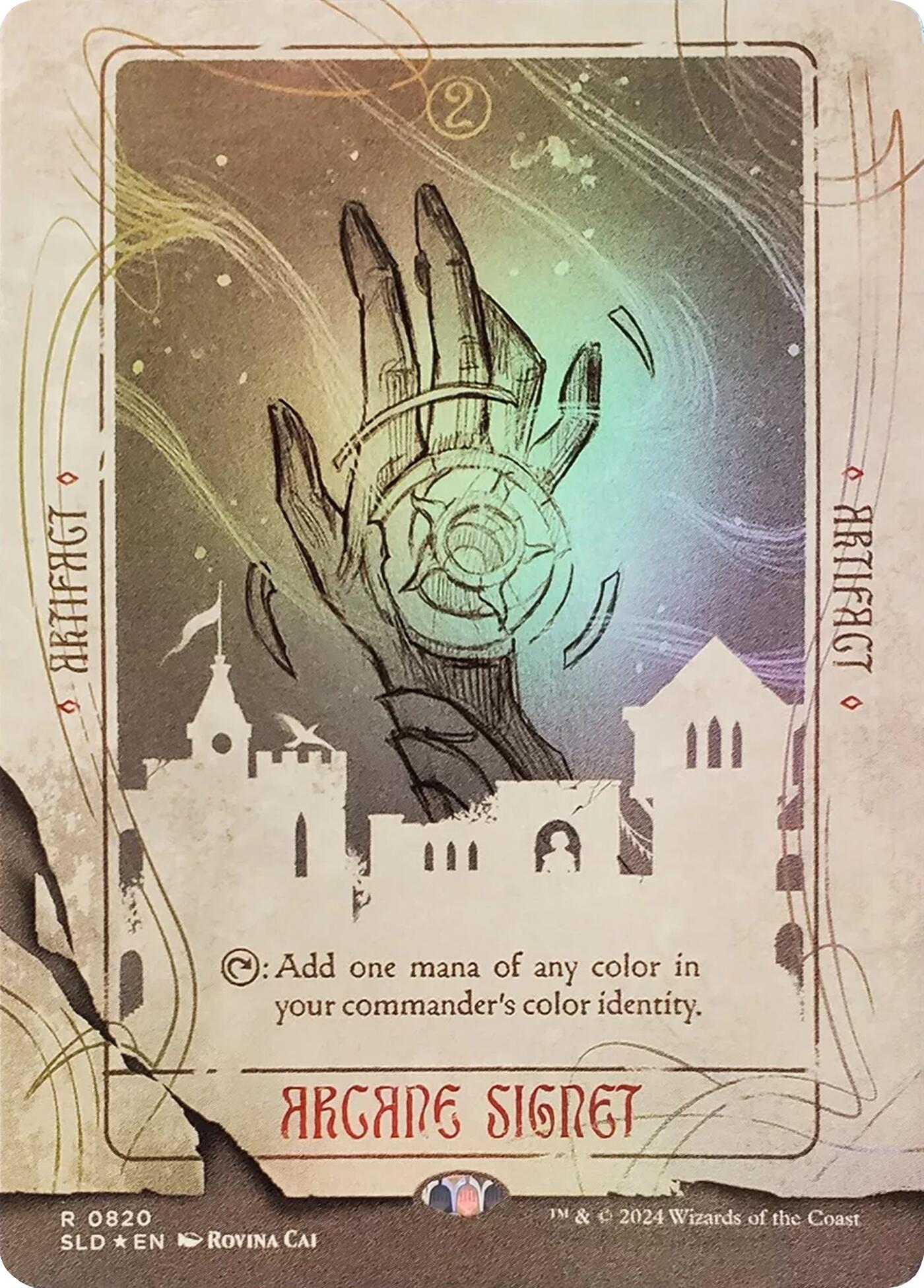 Arcane Signet (0820) (Rainbow Foil) [Secret Lair Drop Series] | Exor Games Bridgewater