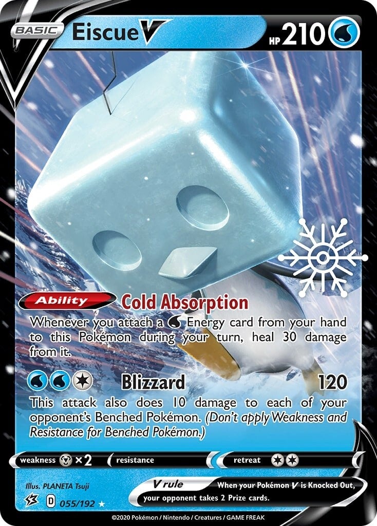 Eiscue V (055/192) (Holiday Calendar) [Sword & Shield: Rebel Clash] | Exor Games Bridgewater