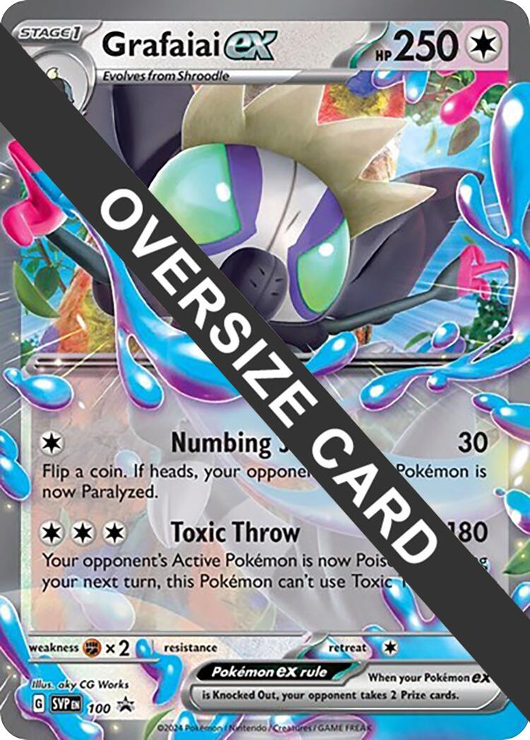 Grafaiai ex (100) (Jumbo Card) [Scarlet & Violet: Black Star Promos] | Exor Games Bridgewater