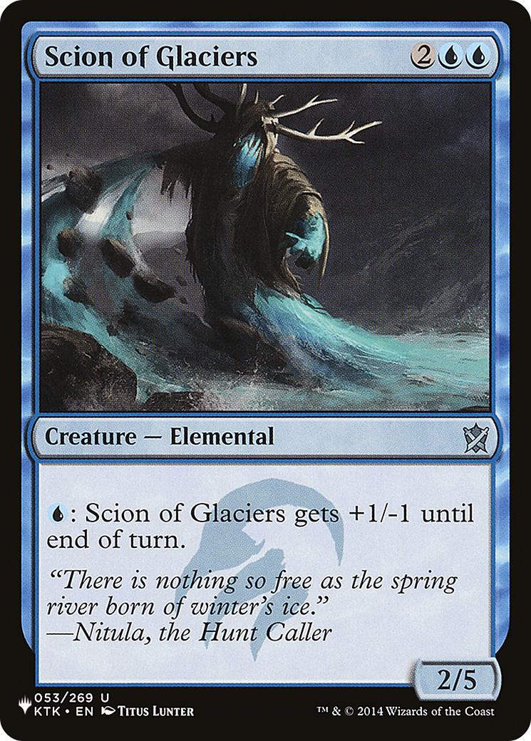 Scion of Glaciers [The List Reprints] | Exor Games Bridgewater