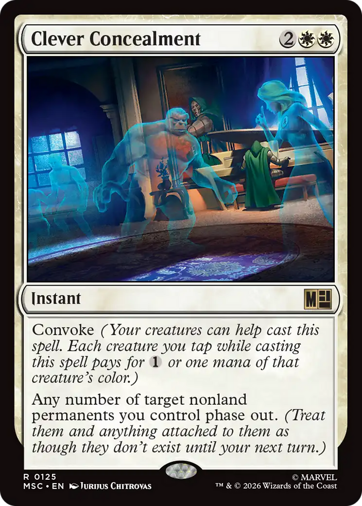Clever Concealment [Marvel Super Heroes Commander] | Exor Games Bridgewater