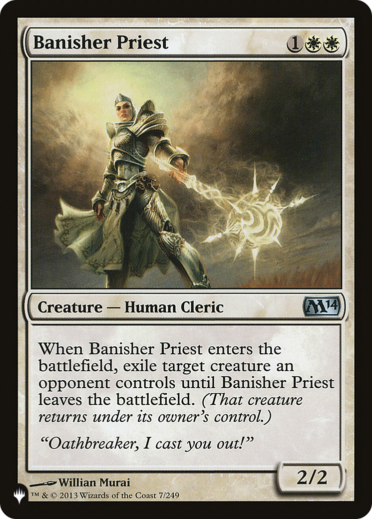 Banisher Priest [The List Reprints] | Exor Games Bridgewater