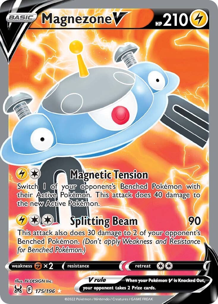 Magnezone V (175/196) [Sword & Shield: Lost Origin] | Exor Games Bridgewater