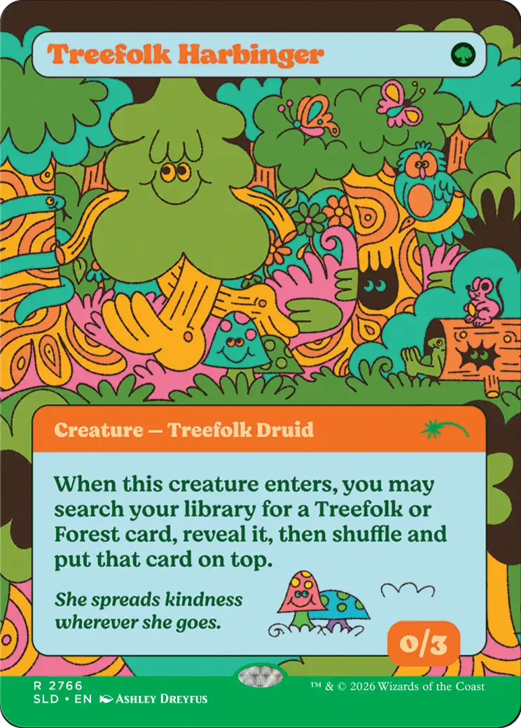 Treefolk Harbinger [Secret Lair Drop Series] | Exor Games Bridgewater