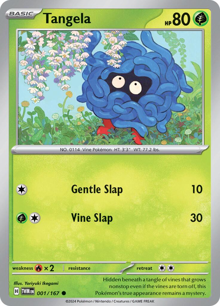 Tangela (001/167) [Scarlet & Violet: Twilight Masquerade] | Exor Games Bridgewater