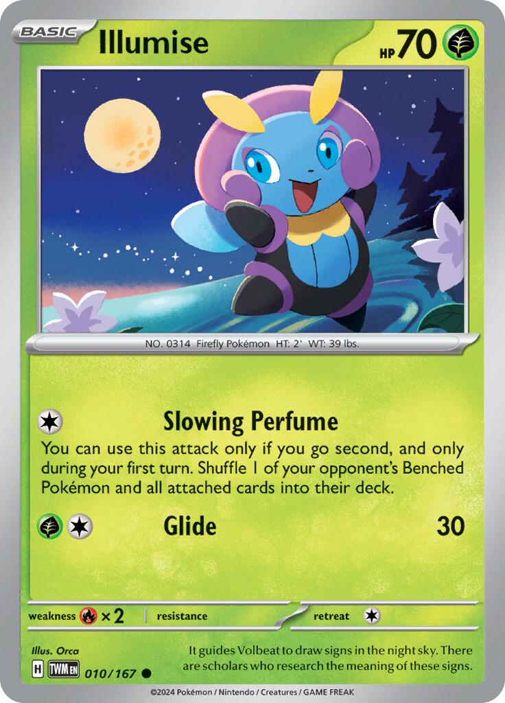 Illumise (010/167) [Scarlet & Violet: Twilight Masquerade] | Exor Games Bridgewater
