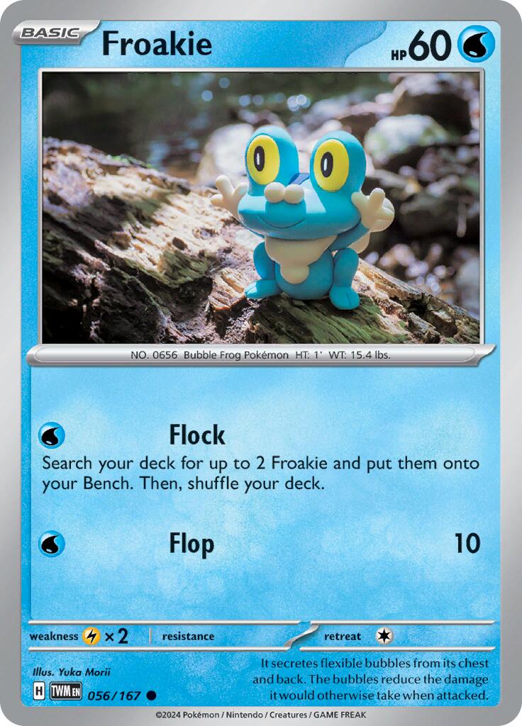 Froakie (056/167) [Scarlet & Violet: Twilight Masquerade] | Exor Games Bridgewater