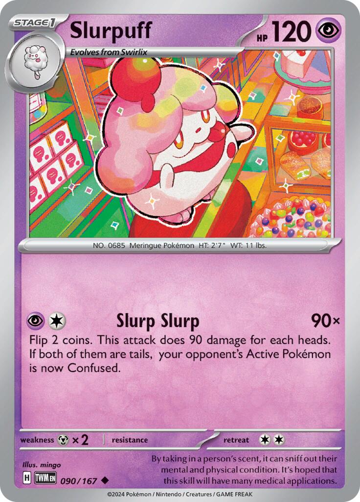 Slurpuff (090/167) [Scarlet & Violet: Twilight Masquerade] | Exor Games Bridgewater