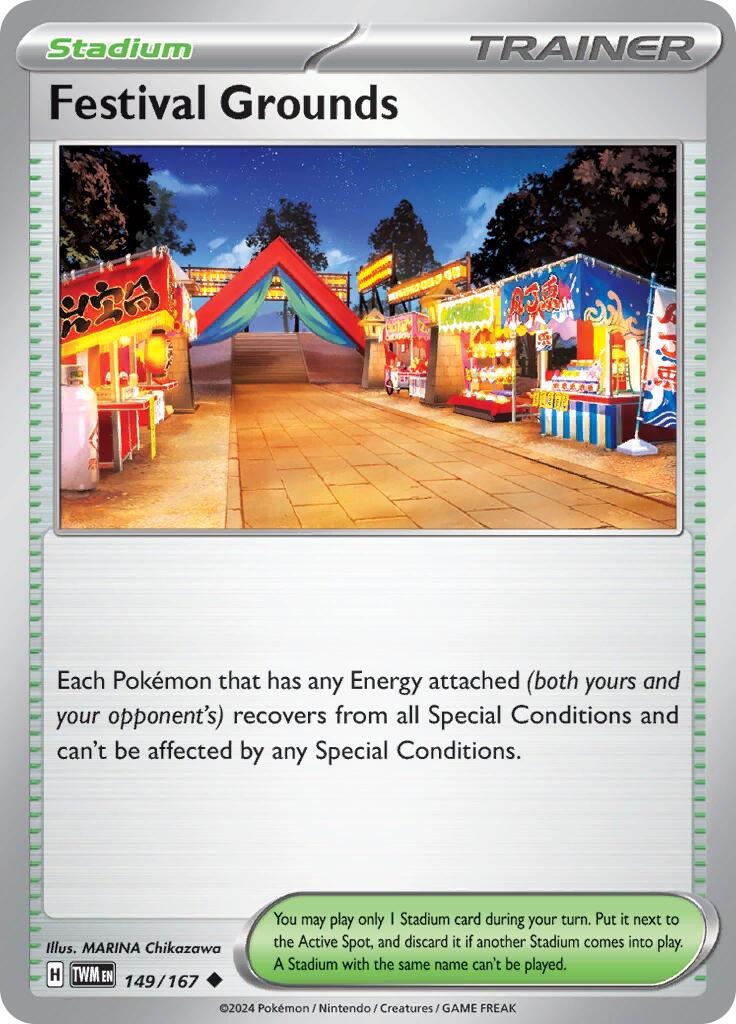 Festival Grounds (149/167) [Scarlet & Violet: Twilight Masquerade] | Exor Games Bridgewater