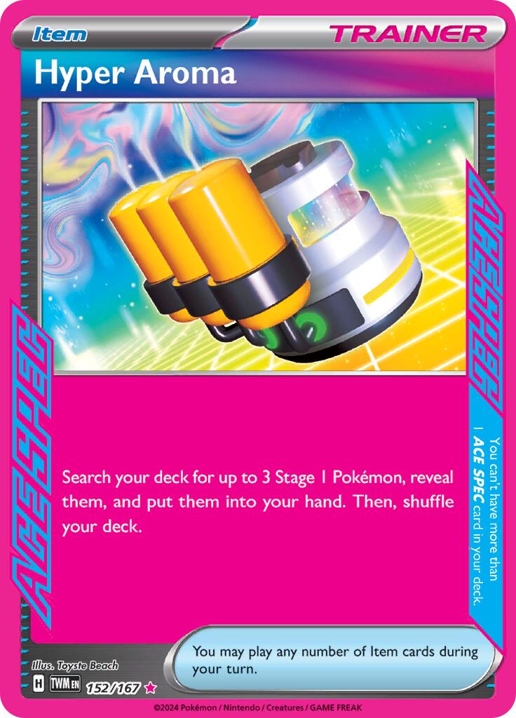 Hyper Aroma (152/167) [Scarlet & Violet: Twilight Masquerade] | Exor Games Bridgewater