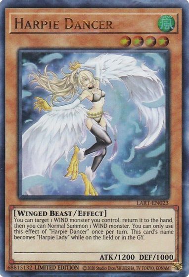 Harpie Dancer [LART-EN023] Ultra Rare | Exor Games Bridgewater